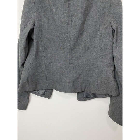 Worthington Gray Blazer Open Size 8 Business Work Wear Office - Picture 8 of 12